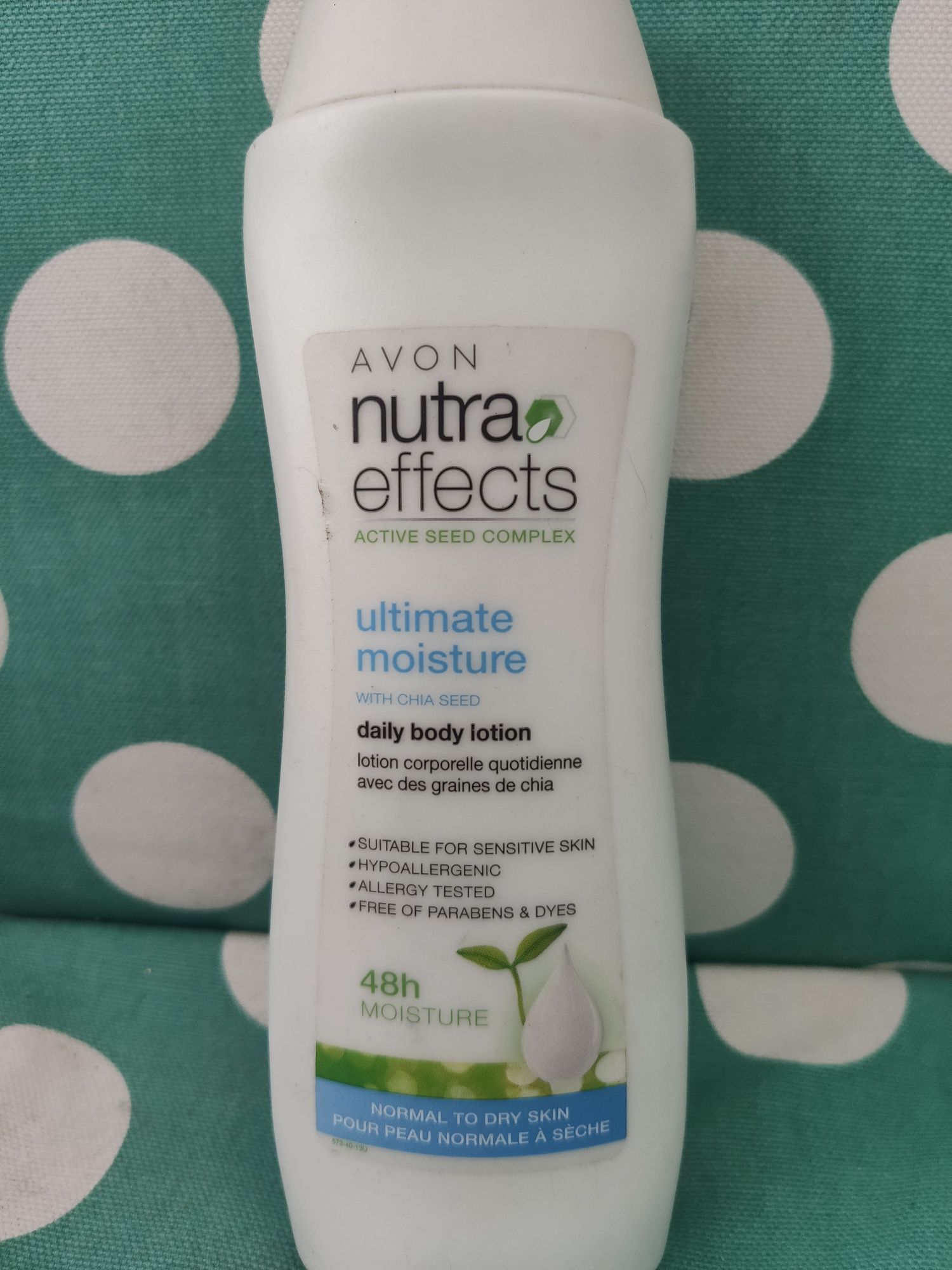 Avon natura effects nawilżający balsam z ziarnami chia