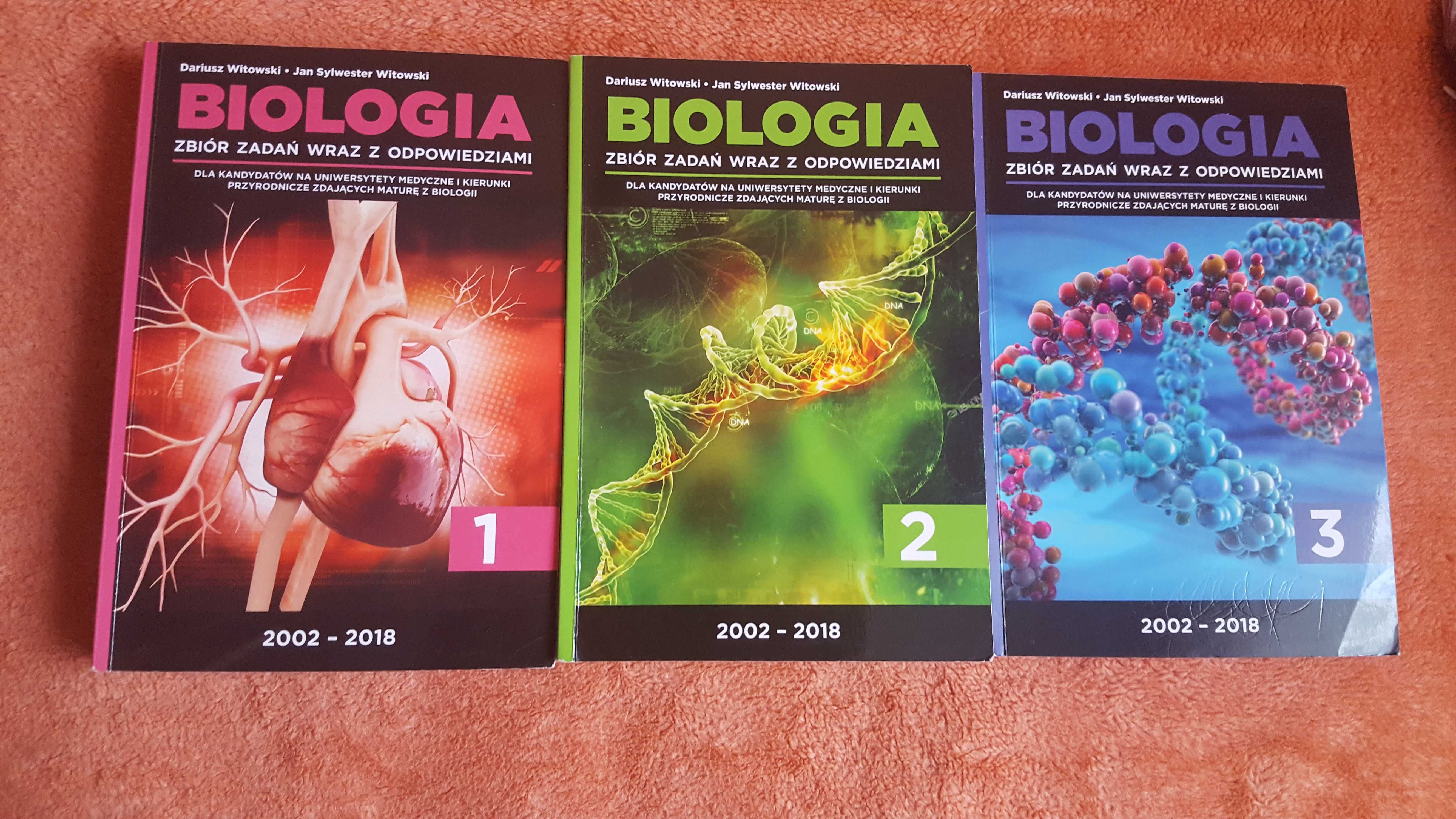 Biologia zbiór zadań Witowski 1, 2 , 3