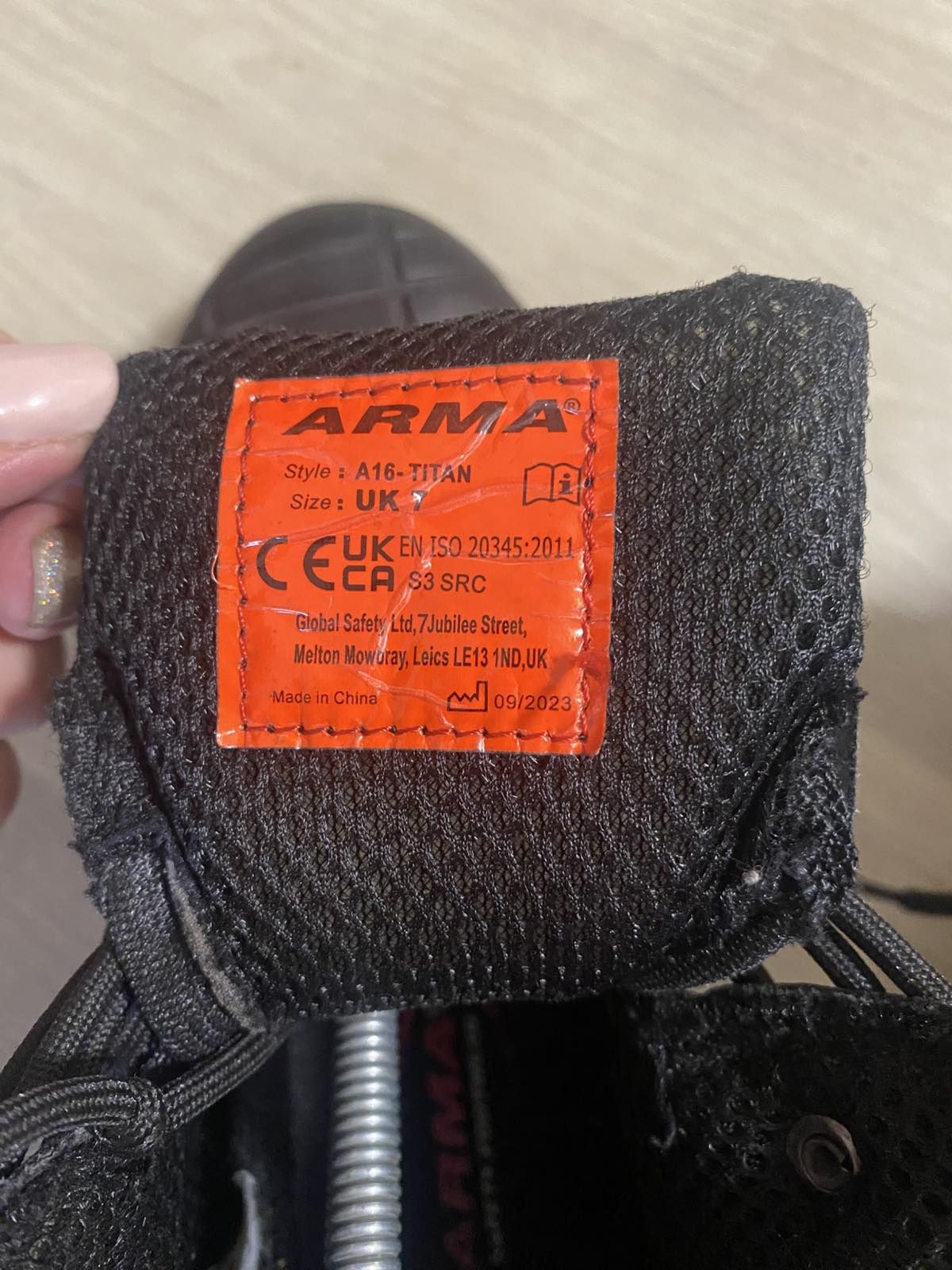 Робочі ботинки  Arma розмір 41