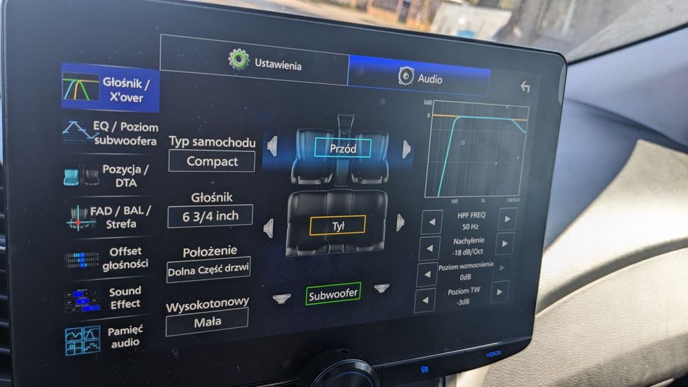 Kenwood DMX9720 xds android auto carplay dab+ HDMI  stacja multimedial