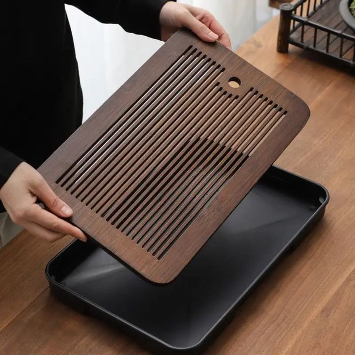 Чайный столик, чабань бамбук 19×32