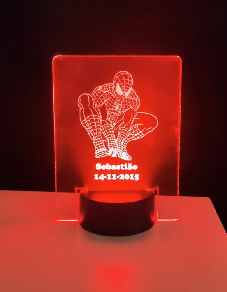 Candeeiro Led Personalizado