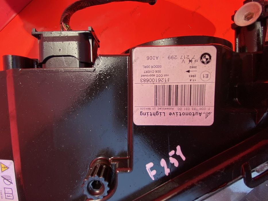 Фара левая BMW X3 F25 ліхтар фара фонарь фанар бмв х3 ф25 Розборка ф25