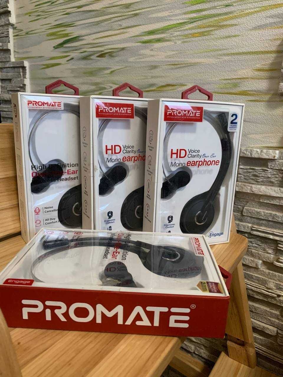 Гарнітура бездротова Promate Engage.Black