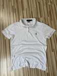 Koszulka Polo Ralph Lauren polowka RL biala slim fit Old money style
