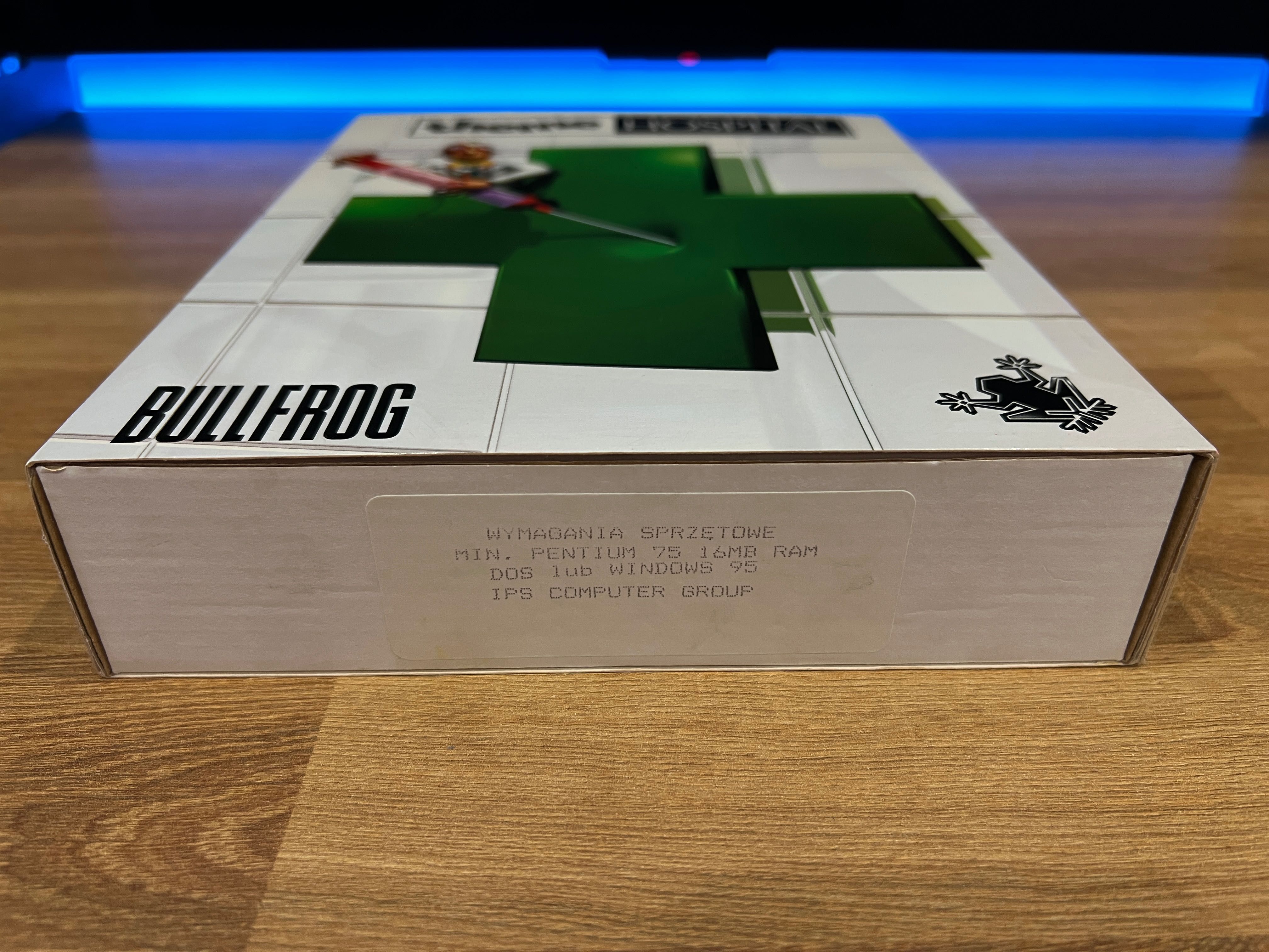 Theme Hospital (PC PL 1997) BIG BOX polskie premierowe wydanie IPS