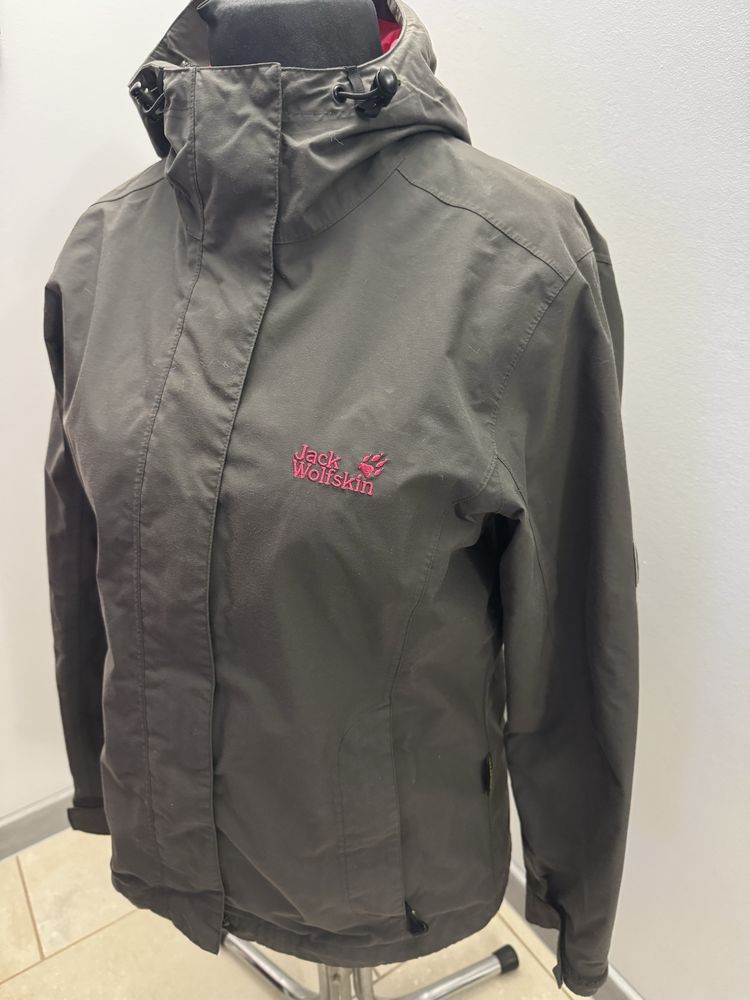Jack Wolfskin Texapore kurtka / płaszcz Parka, khaki r. M , jak nowa