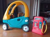 Little Tikes Grand Coupe Cozy auto samochód dystrybutor paliwa jeździk