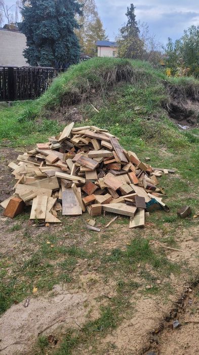 Drzewo / deski na opal