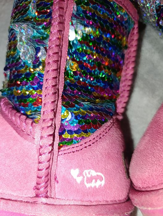 Śniegowce 24 jak UGG 24 buty dziewczęce 24 buty zimowe 24