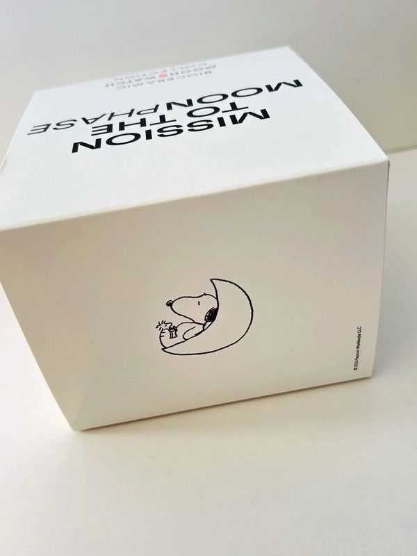Bioceramiczna misja Moonswatch do fazy księżyca Snoopy