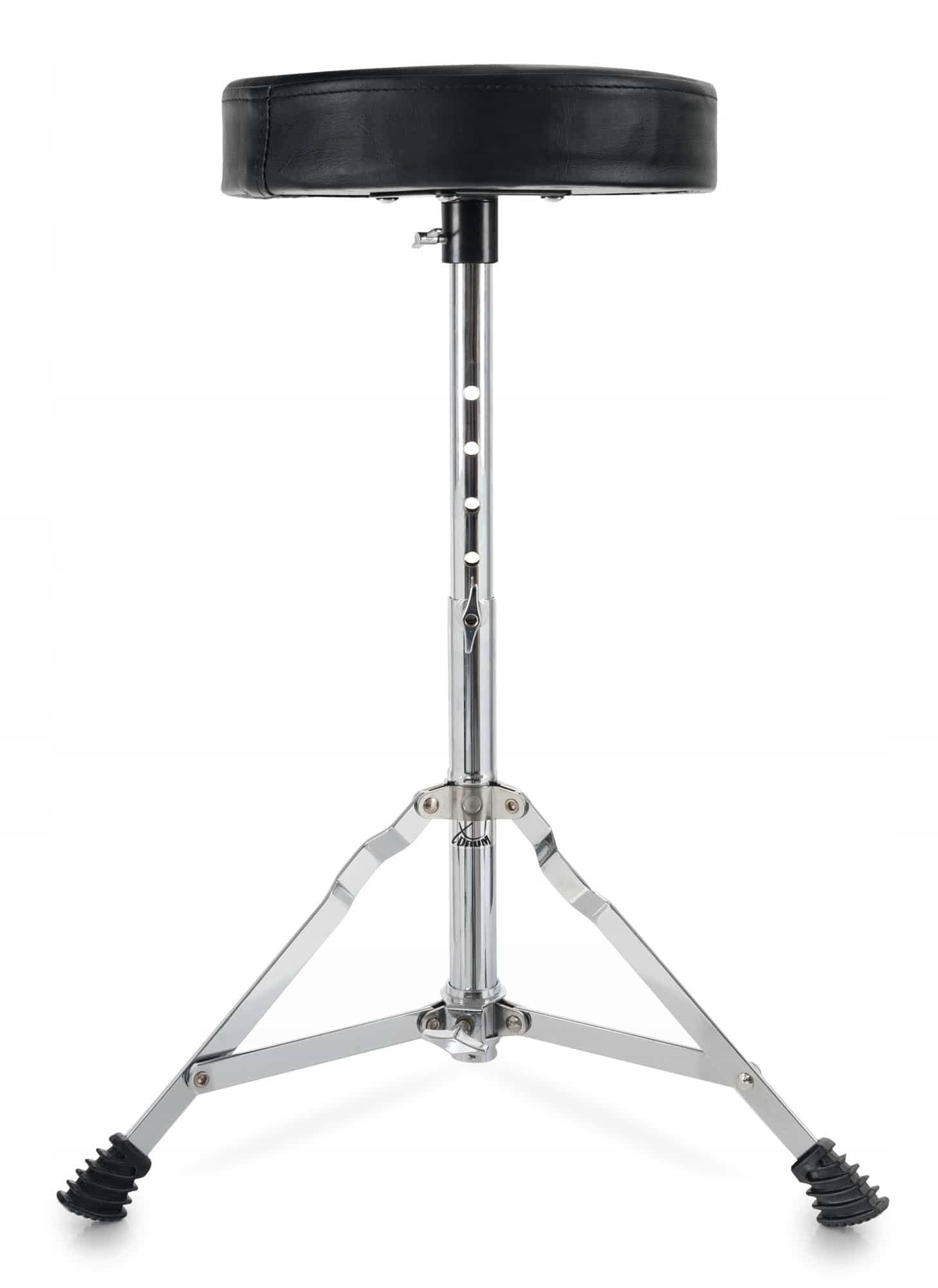Xdrum Semi Stołek Perkusyjny|Regulacja Wysokości 50-62Cm| Czarny