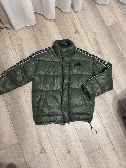 Пуховик Kappa на лампасах