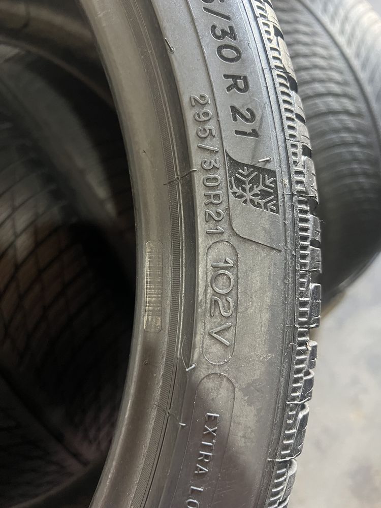 295/30/21+265/35/21 R21 Michelin Pilot Alpin 5 4шт зима