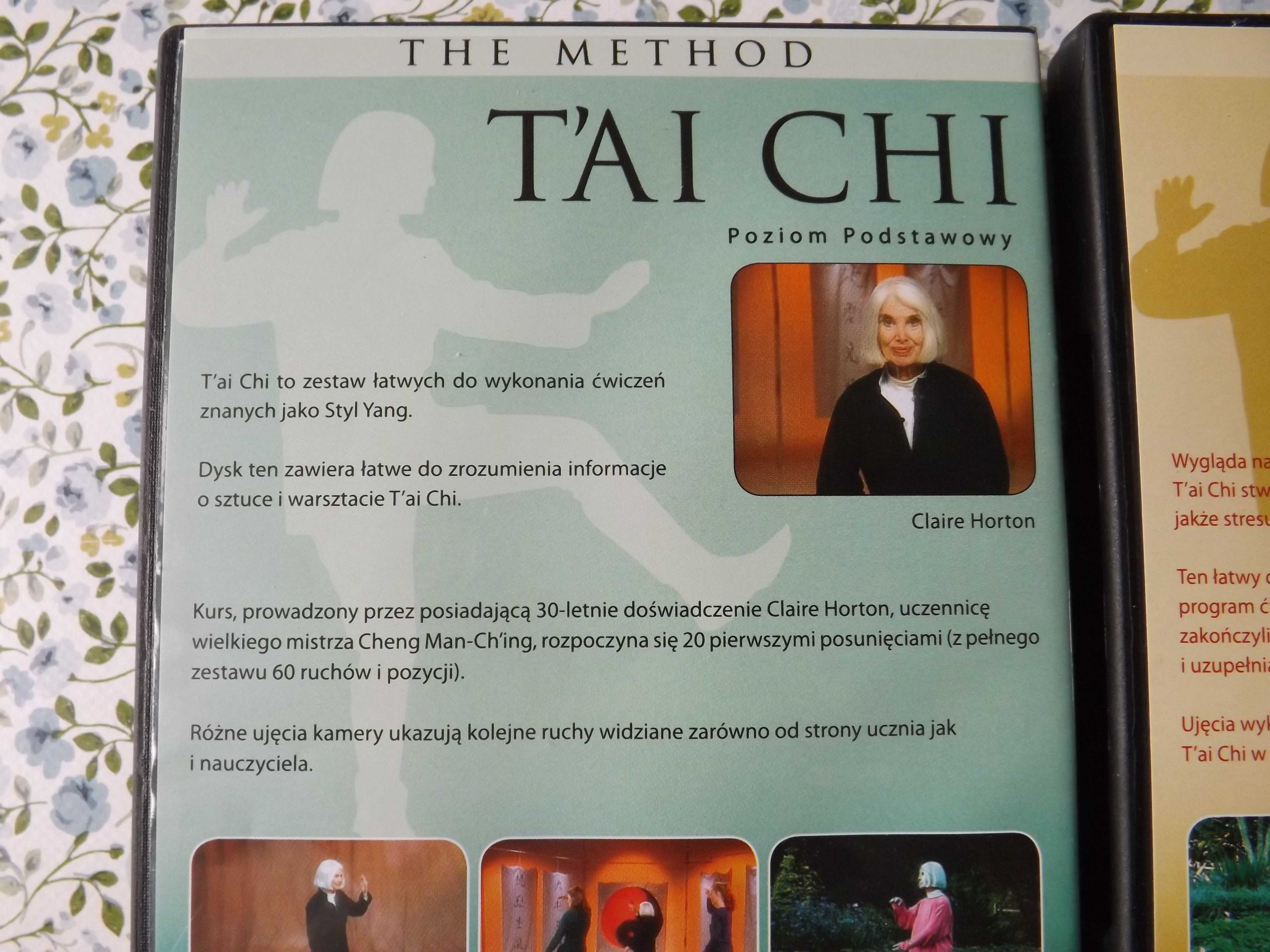 Tai Chi  ćwiczenia relaksacyjne  podstawowe i średnie 2 dvd
