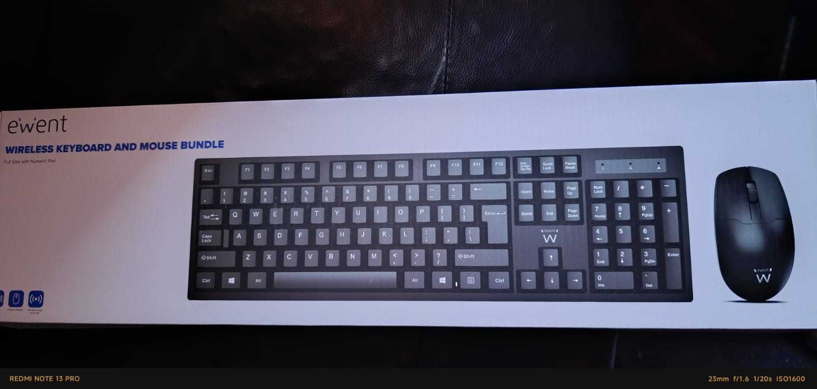 Teclado e rato Sem fios