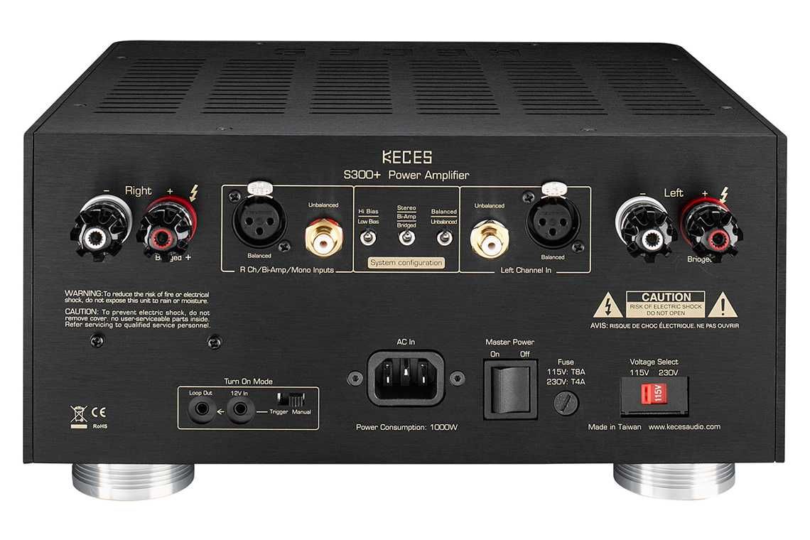 Keces Audio S300+ AudioLand Studio wzmacniacz mocy