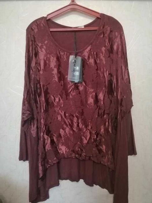 Платье и блуза Италия,большой размер.