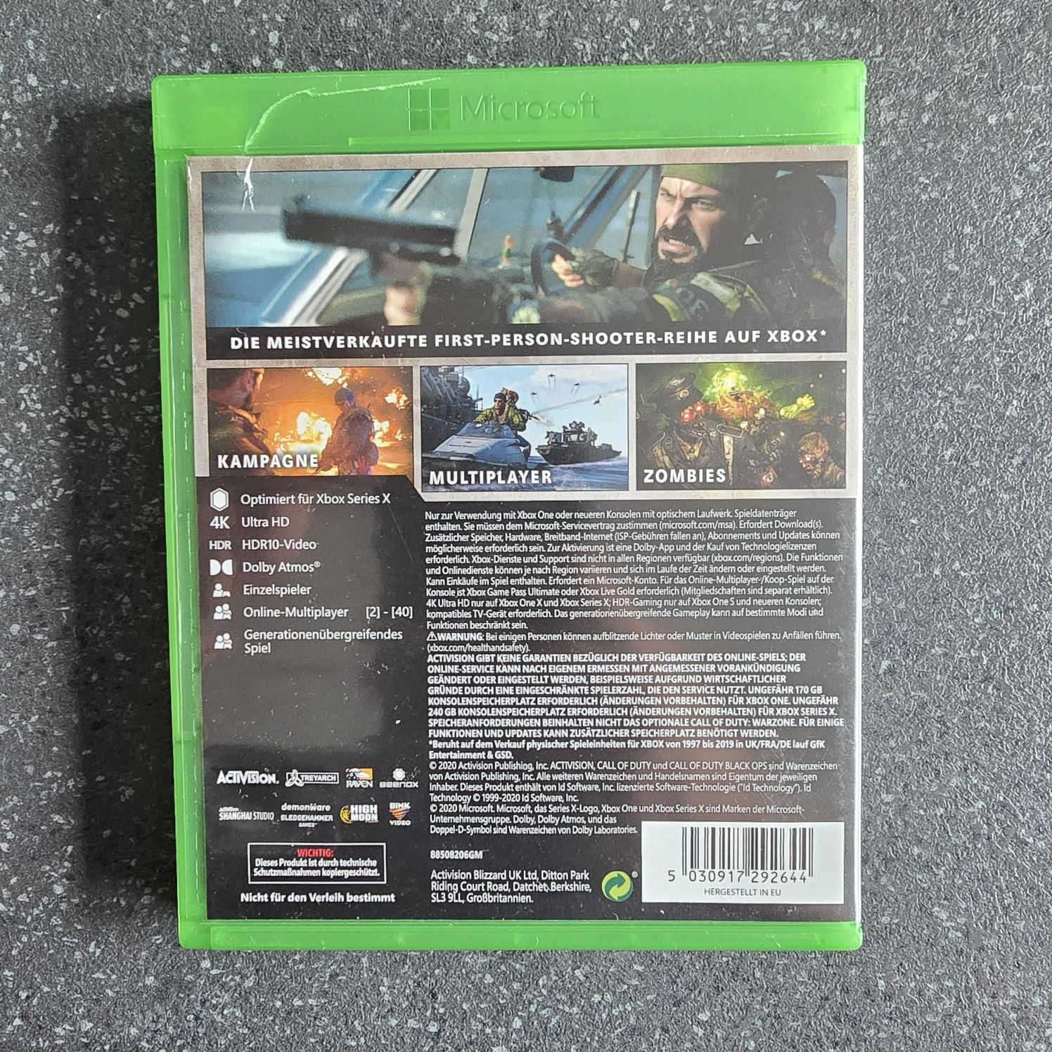Call of Duty Cold War xbox one wersja PL