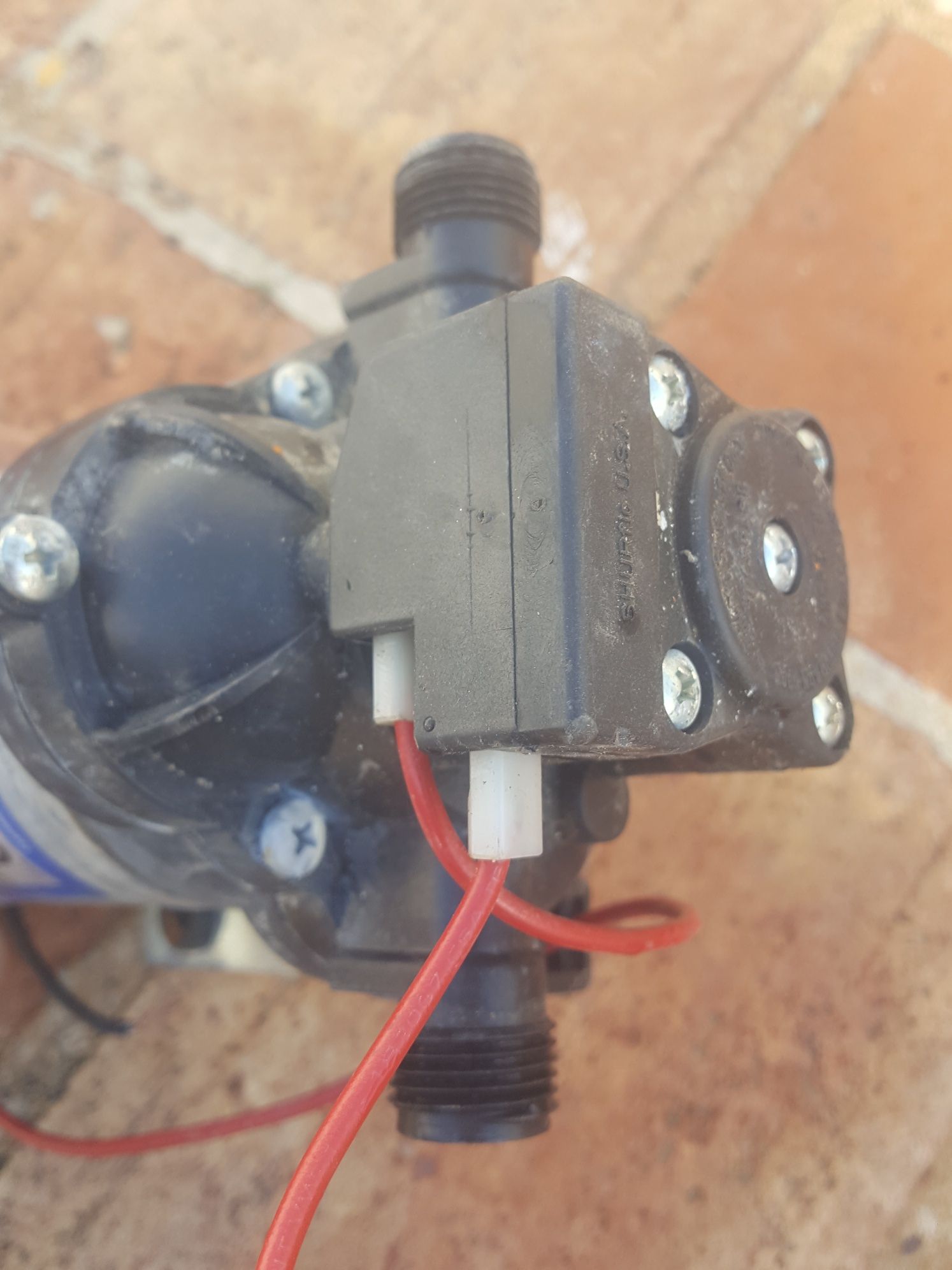 Bomba de agua 24VDC com pressostato