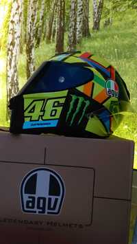 Kask Valentino Rossi 46 AGV PISTA SOLELUNA orginalny