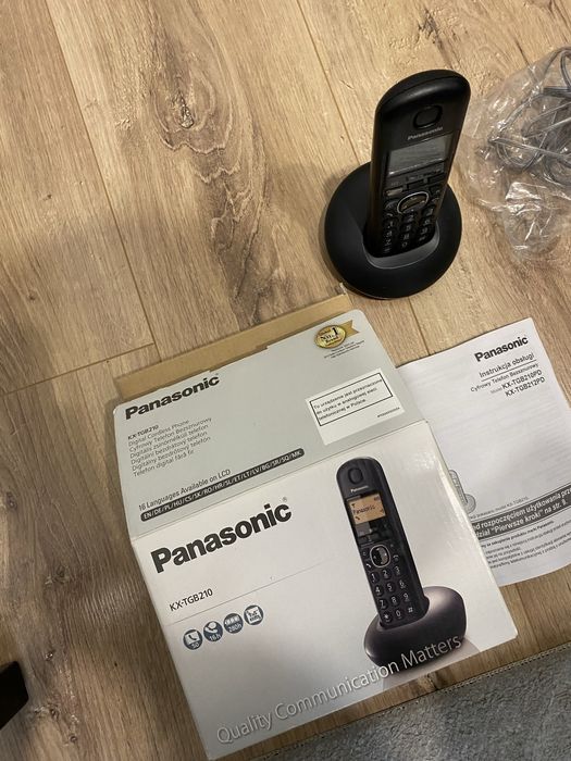 Telefon stacjonarny bezprzewodowy Panasonic Kx-tgb212pd