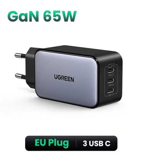 Зарядное Ugreen 65w NEXODE GaN Fast Charger (X556) Нова модель