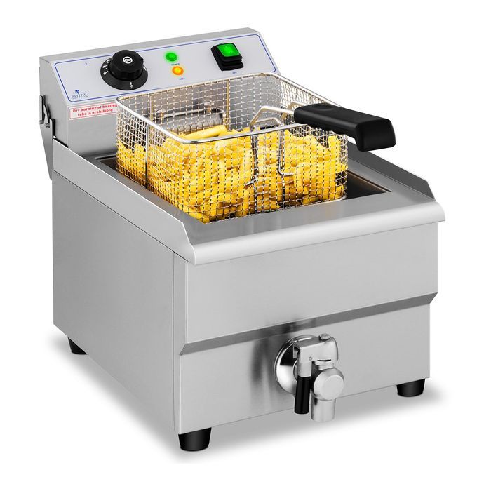 Frytownica elektryczna Royal Catering 3500W 16L z kranem