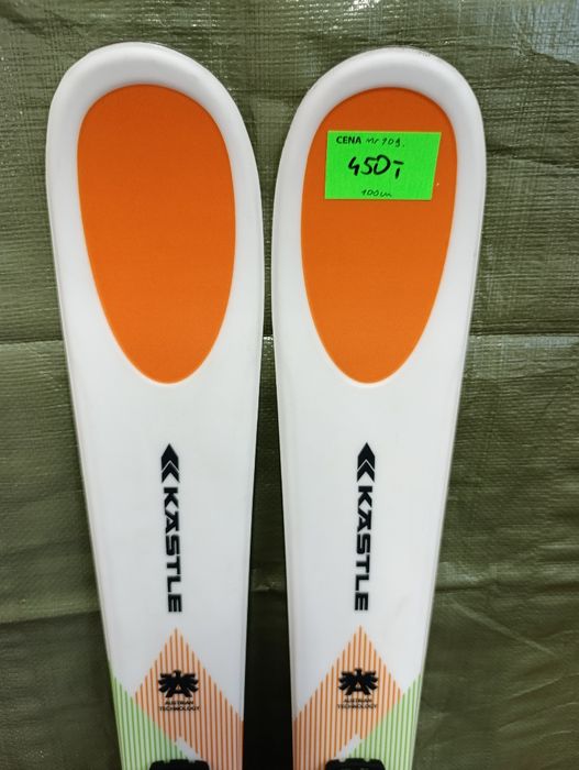 Nr 109 Narty dziecięce Kastle JX 67 / 100 cm + wiązania