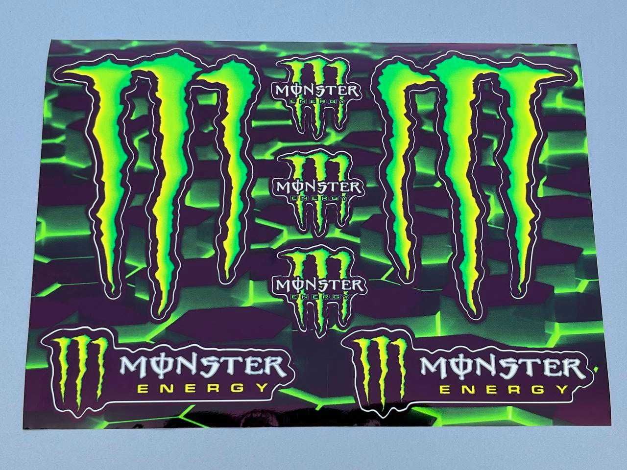 46 doctor Monster Energy вінілові мото наклейки скутер