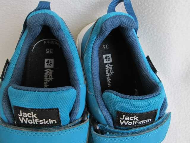 JACK WOLFSKIN buty trekkingowe wodoodporne  rozmiar 35 nowe outlet