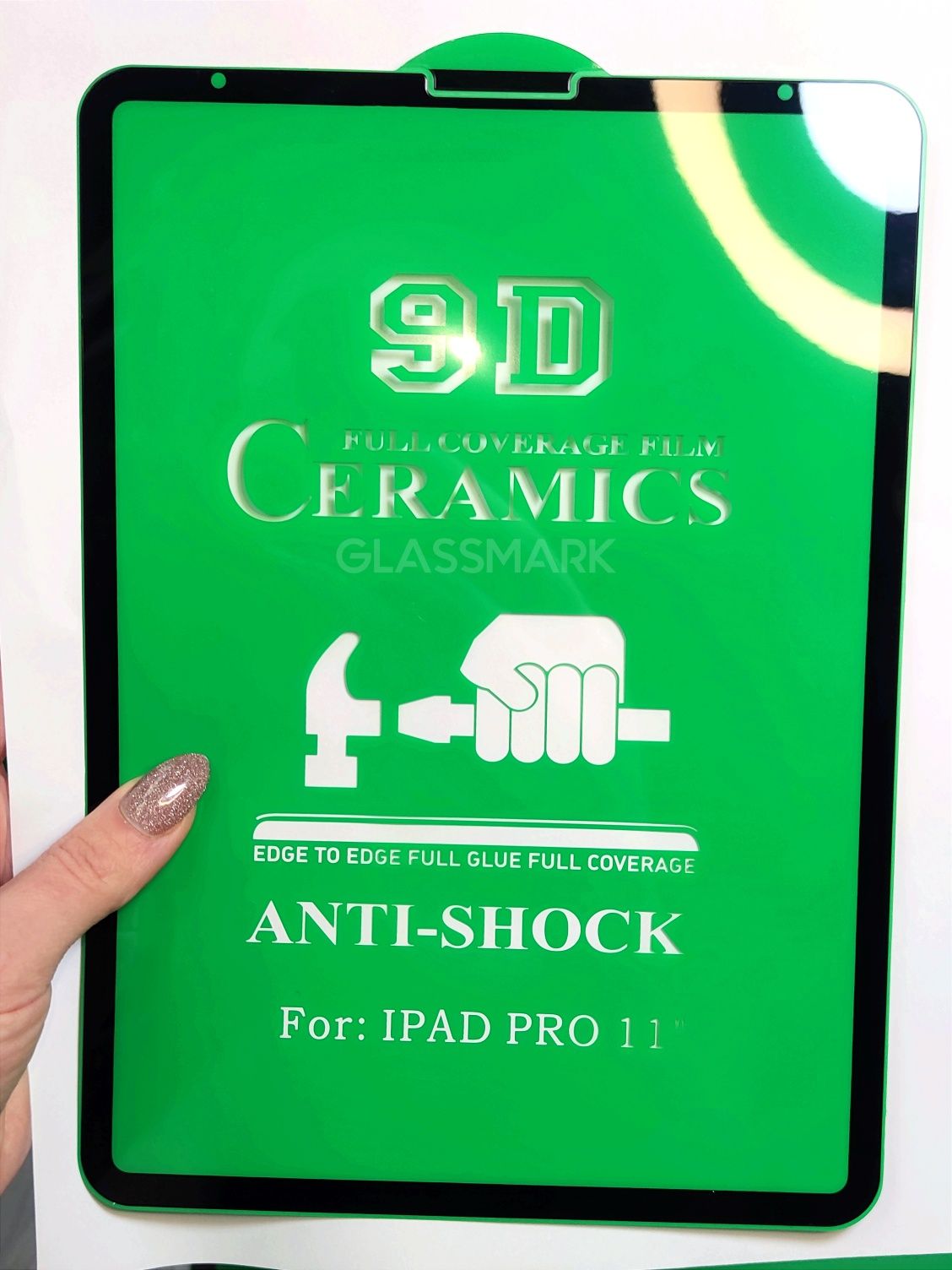 Гибкое защитное стекло пленка Ceramics 9D на iPad  Air 3  10.5"