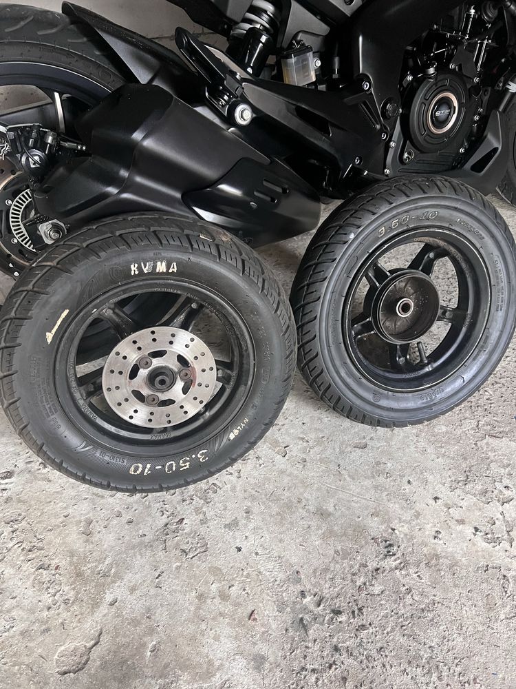 Диски yamaha jog sa39 з новою гумою