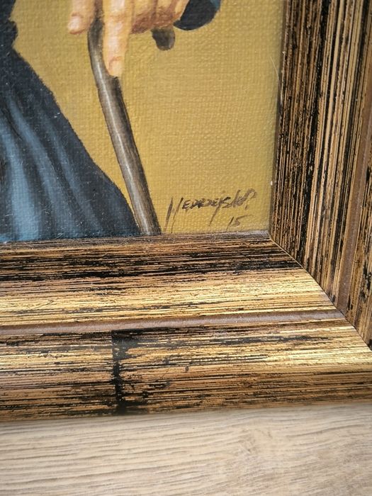 Obraz olejny Jarosław Jędrzejewski sygnowany