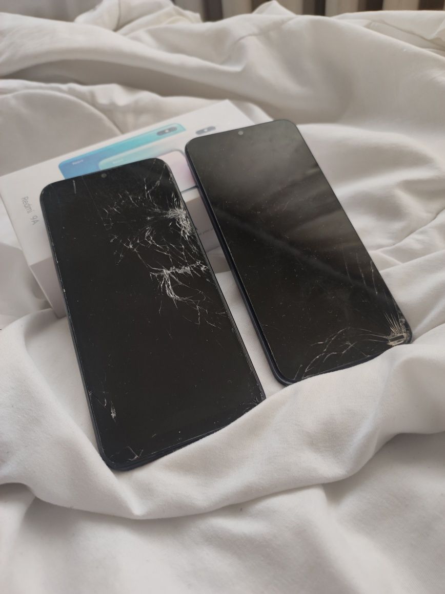 Dwa uszkodzone telefony Narzo/Redmi