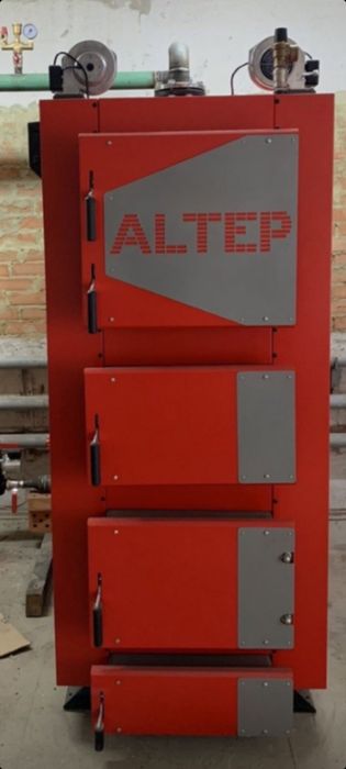 Котел АЛЬТЕП ( ALTEP) DUO UNI PLUS 75кВт. Котел Твердопалевний.