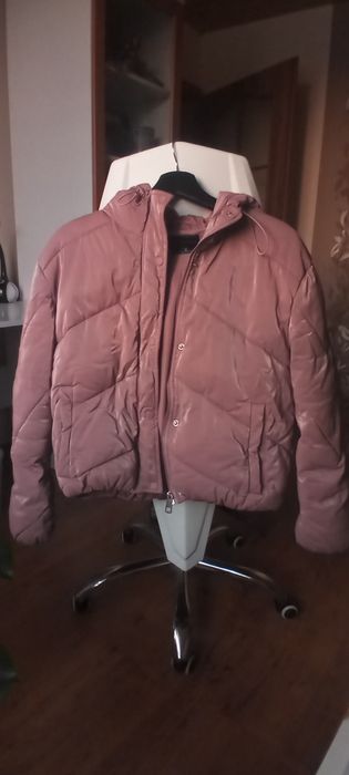 Kurtka zimowa różowa