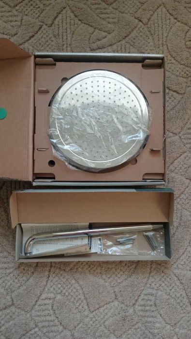 Верхній душ hansgrohe Croma 280мм 26220000 +Тримач душу 389мм 27413000