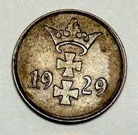 Moneta obiegowa WMG 1 Pfenig 1929r