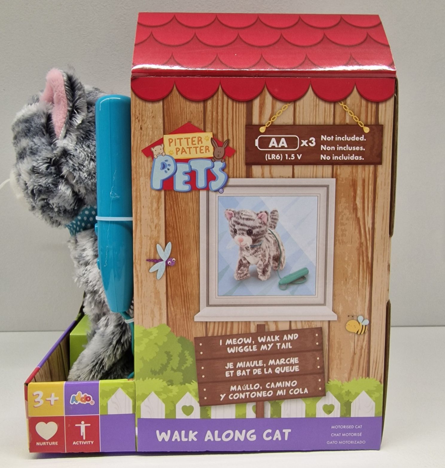 Інтерактивна іграшка Happy Pets кіт на повідку