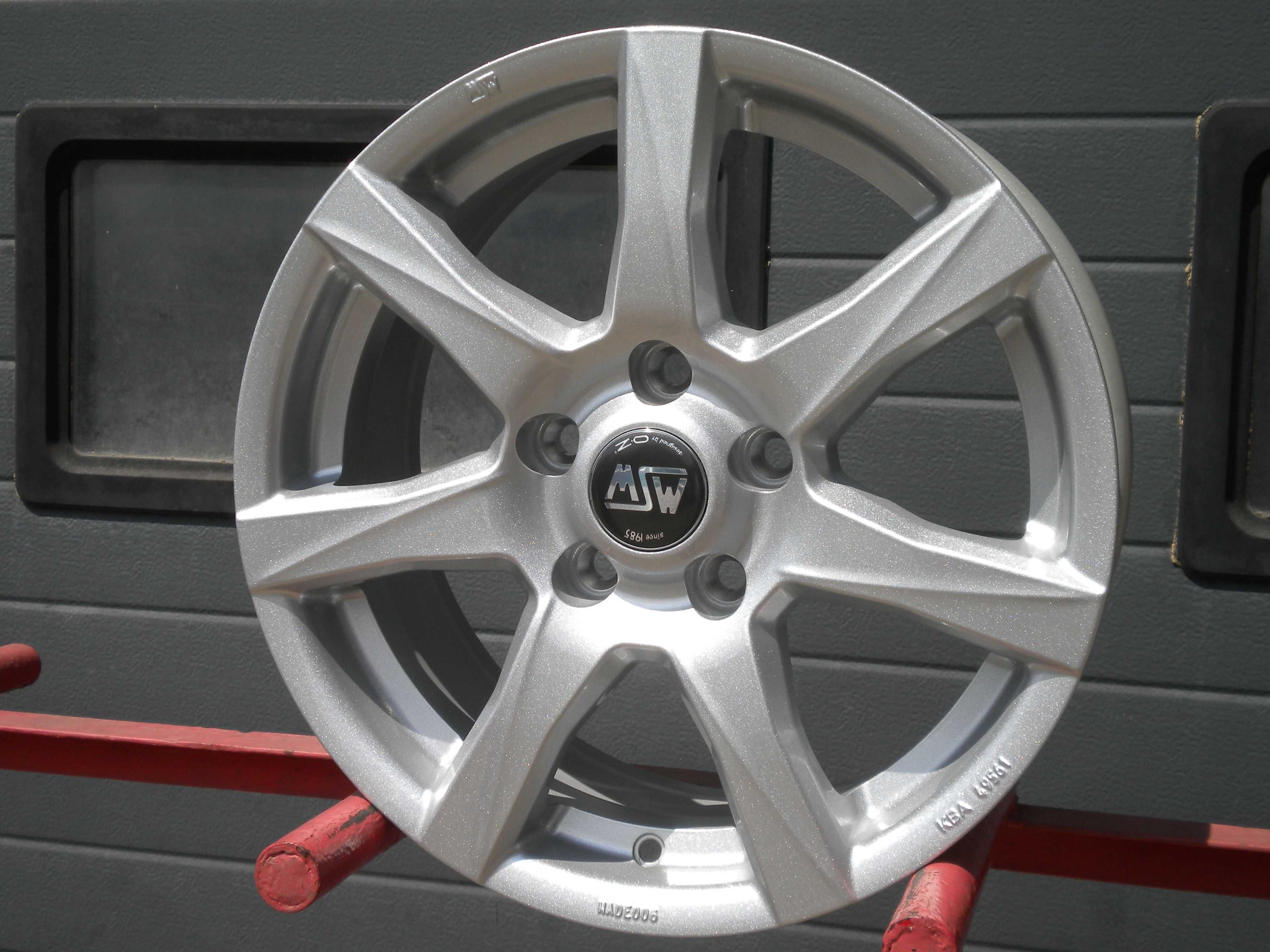 Felgi alu MSW 16 5x114,3 Suzuki Renault Kia Hyundai Toyota Mazda
