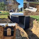 Zbiornik Betonowy Gnojówka Deszczówka Szambo Betonowe Piwniczka