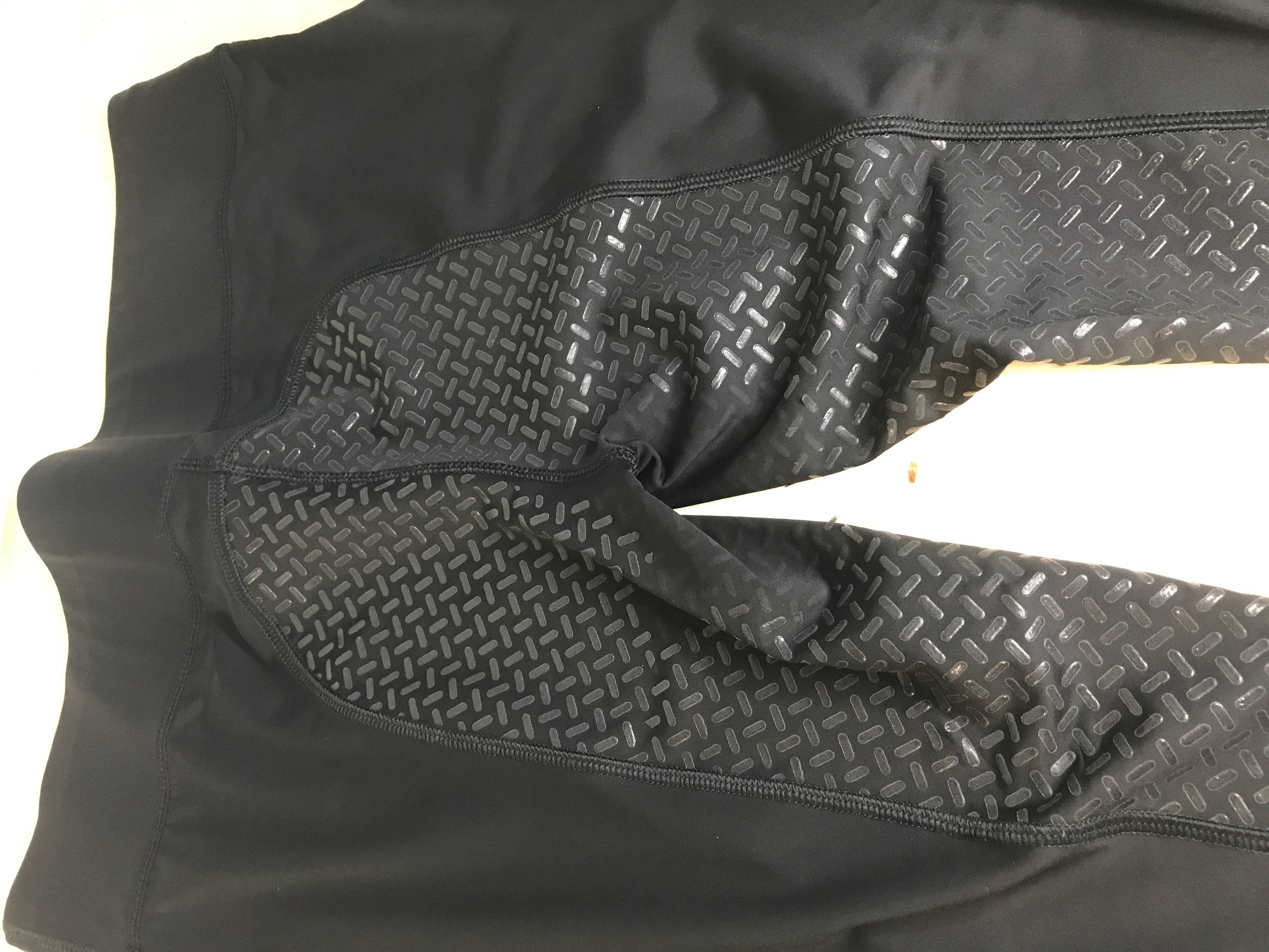 115. Legginsy jeździeckie Equilibre, rozmiar XXXL z pełnym lejem