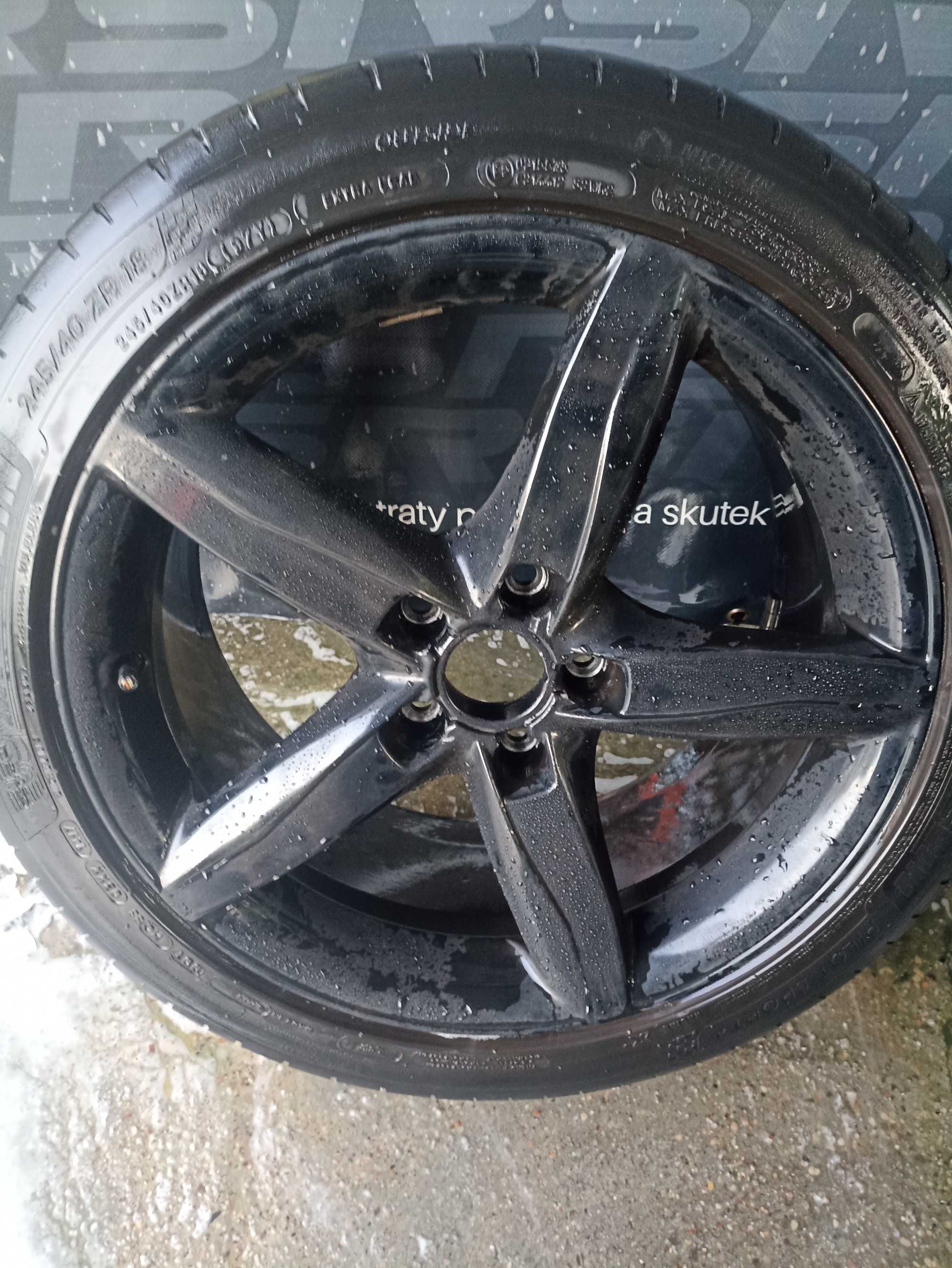 Felgi oryginalne audi 5x112 18 opony 245/40