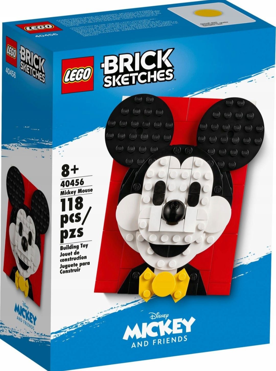 LEGO Brick Sketches 40456 Myszka Mickey