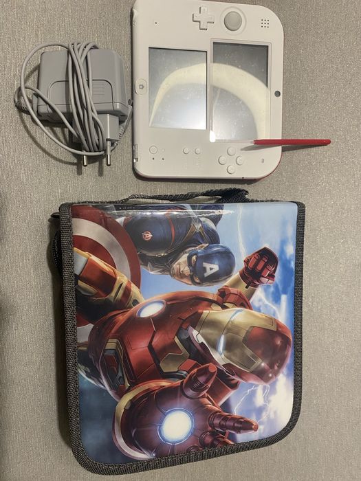 Nintendo 2ds - super mario bros 2 special edition + jogos pokemon