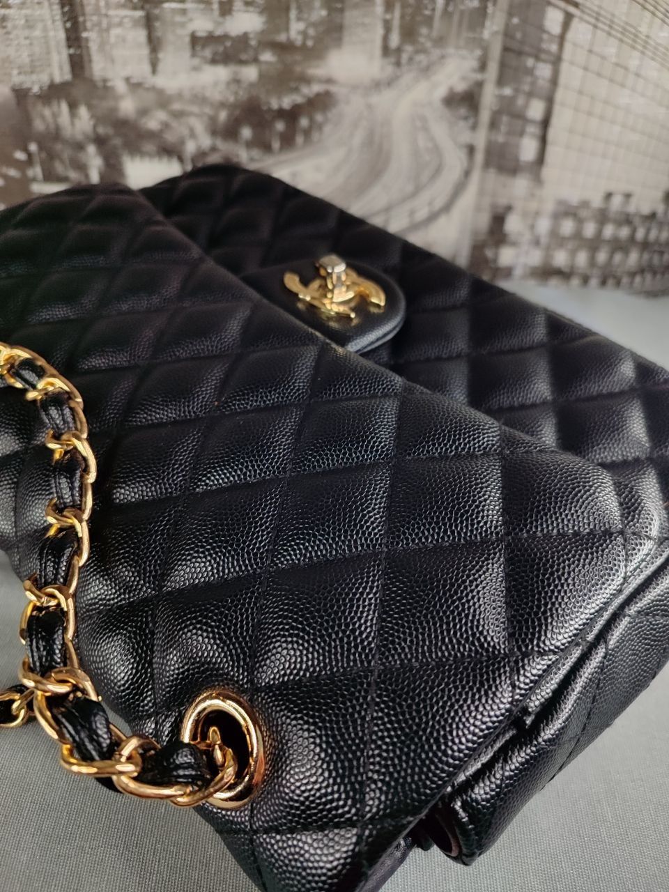 Жіноча сумка. Сумка з еко-шкіри. Сумка в стилі Chanel.