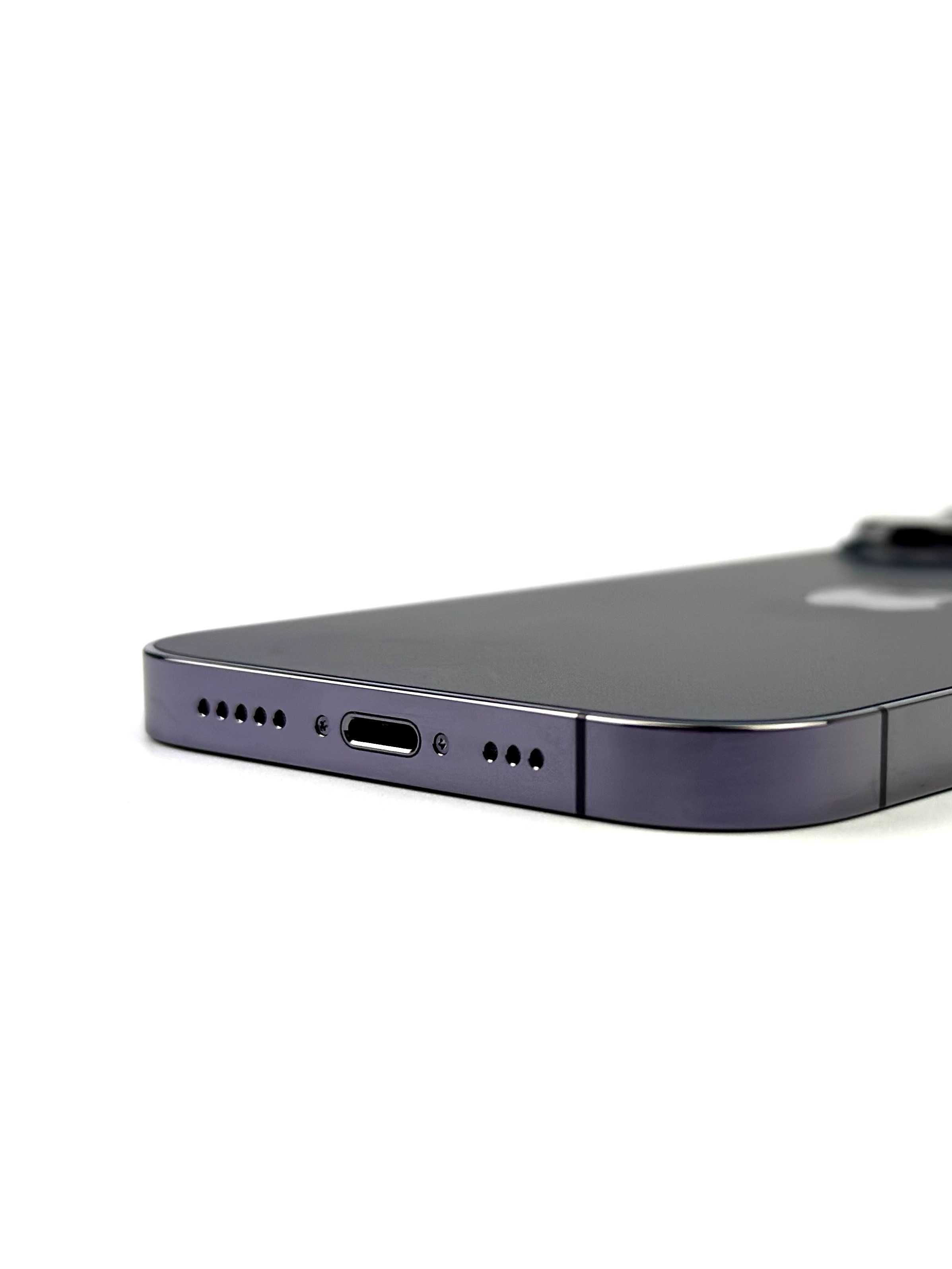 Apple iPhone 14 Pro 256 gb / Deep Purple / Jak Nowy / Gwarancja / Raty