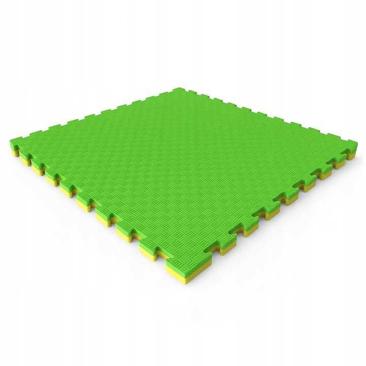 Mata puzzel pod sprzęt do ćwiczeń na siłownie 1x1m Piankowa gruba 4 cm