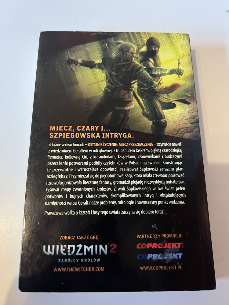 Wiedźmin - Krew Elfów - Wydanie Wiedźmin II